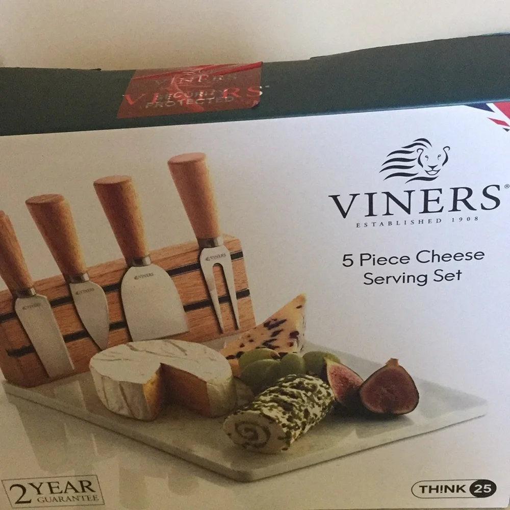 VINERS 5 PIECE CHEESE SERVING SET